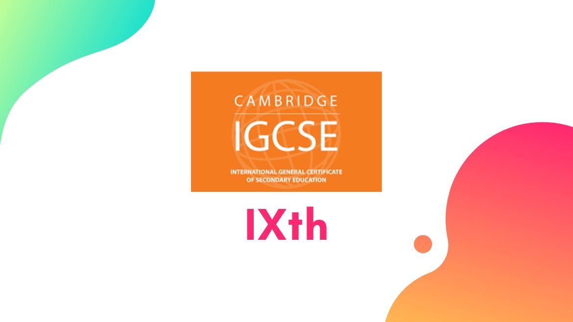 ICGSE 9th Courses
